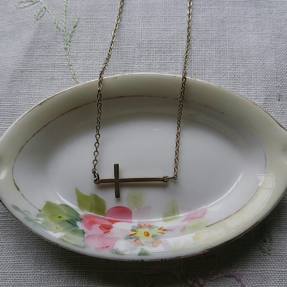 ♦ 3 for $15 Horizontal Cross Necklace